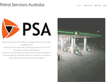 Tablet Screenshot of petrolservices.com.au